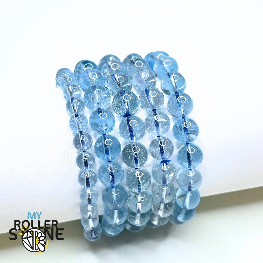 Bracelet Topaze Bleue