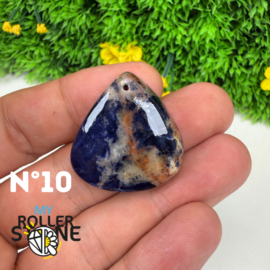 Pendentifs Percés Sodalite 5A