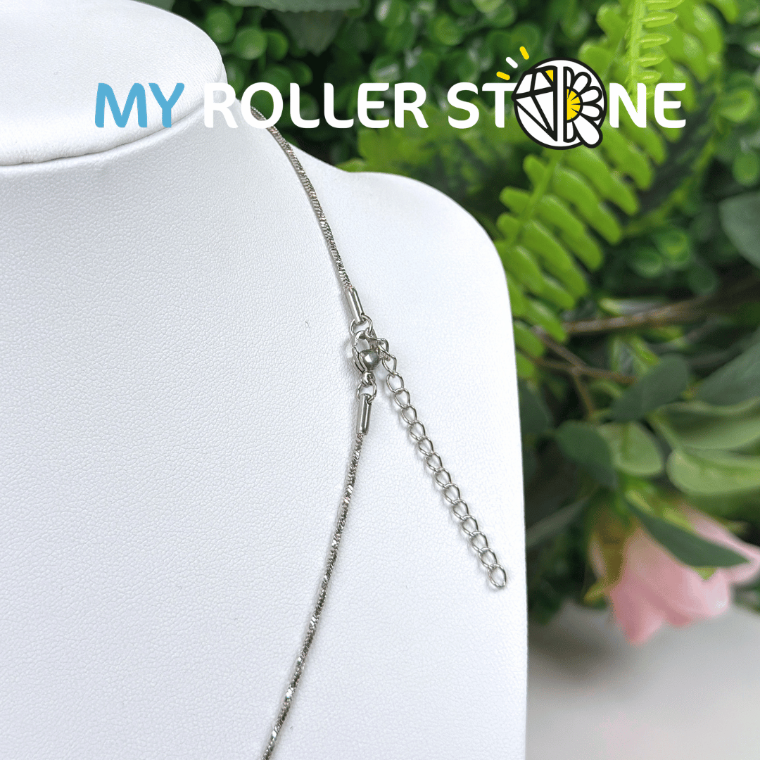 Chaîne Maille Serpent Facettée en Acier Inoxydable