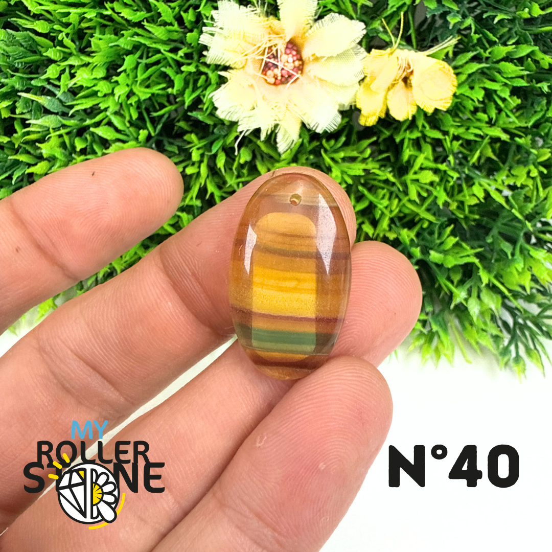 Pendentif Percé Fluorite 5A