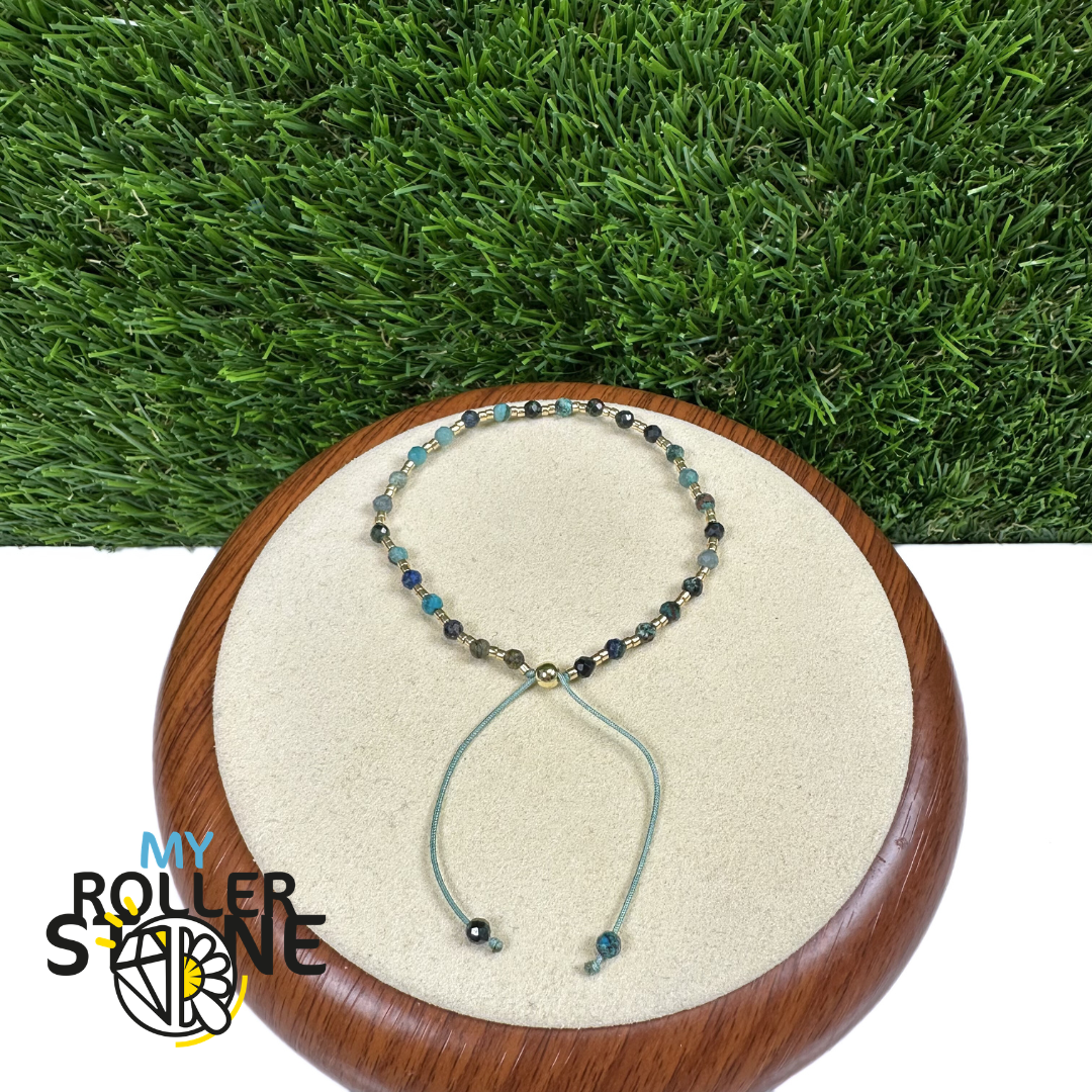 Bracelet Ajustable Chrysocolle