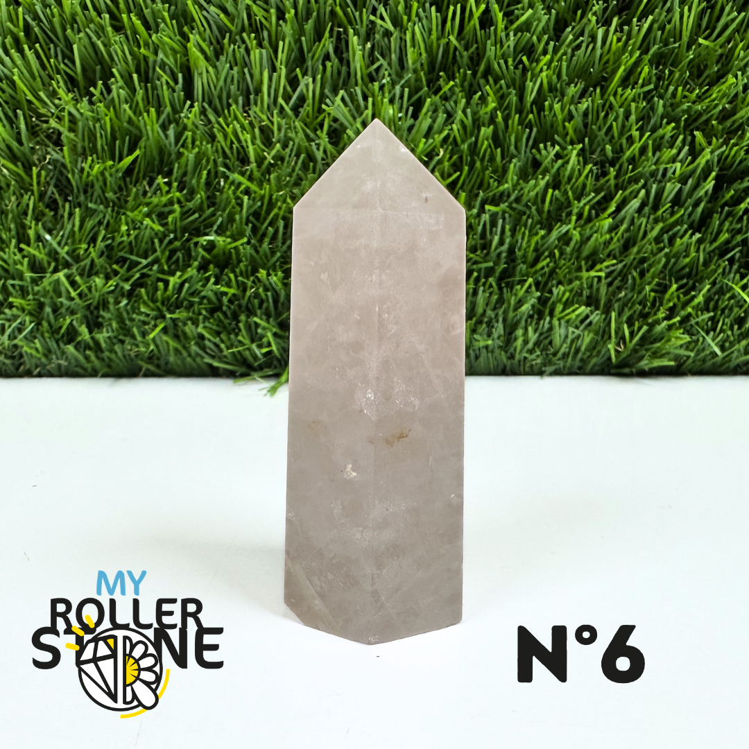 Pointes Pierre Quartz Rose
