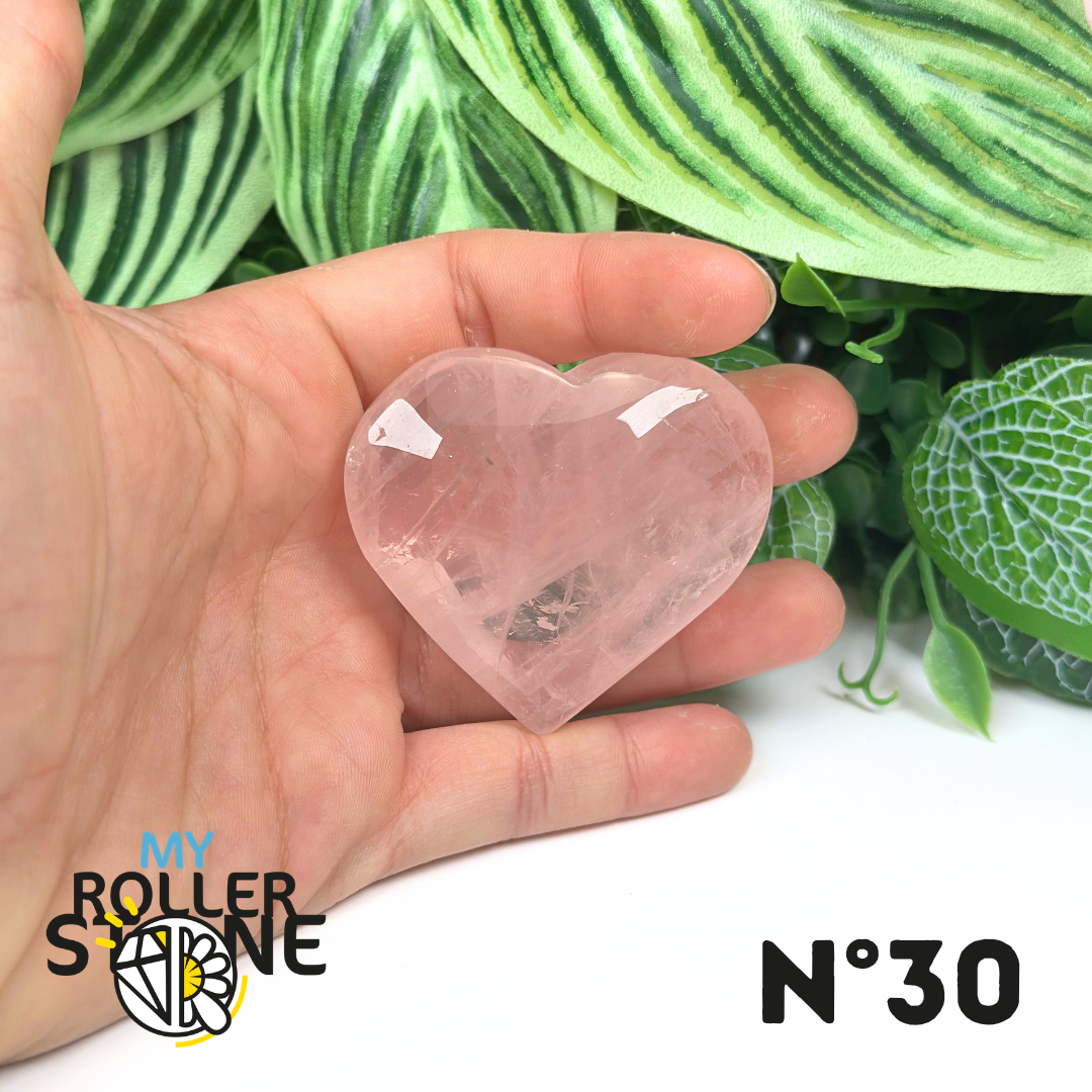 Cœur en Quartz rose