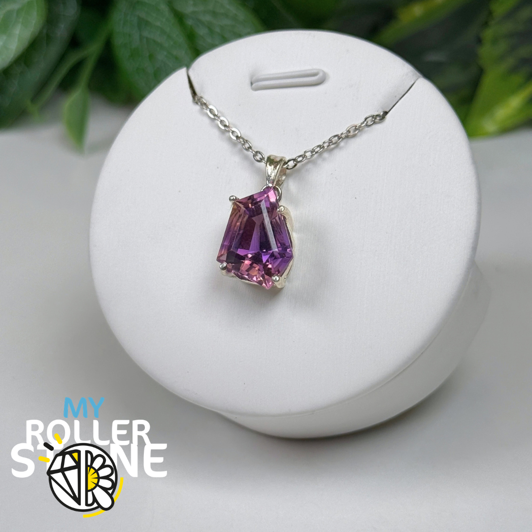 Pendentif Amétrine et Argent 925 #1