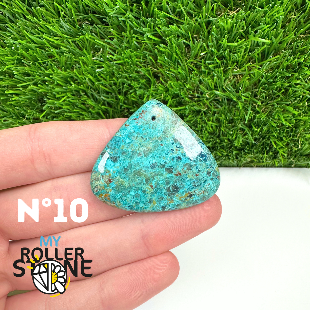 Pendentif Percé Shattuckite 5A