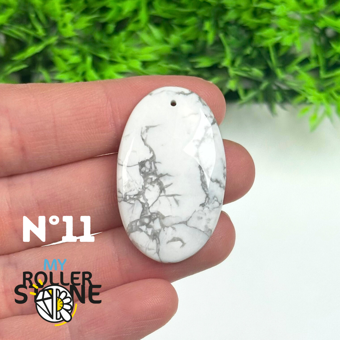 Pendentif Howlite 5A