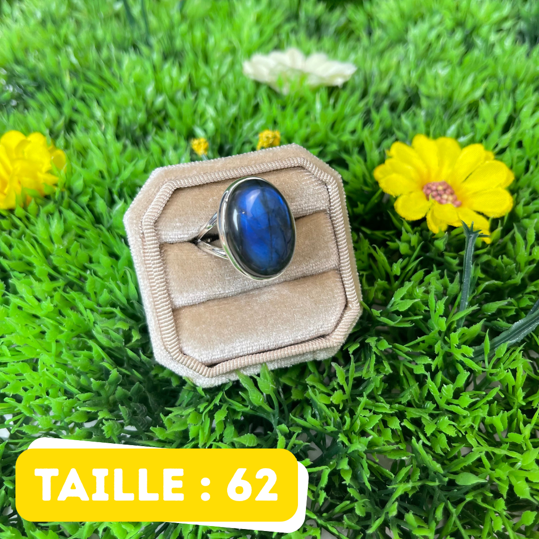 Bague Labradorite Bluefire #311