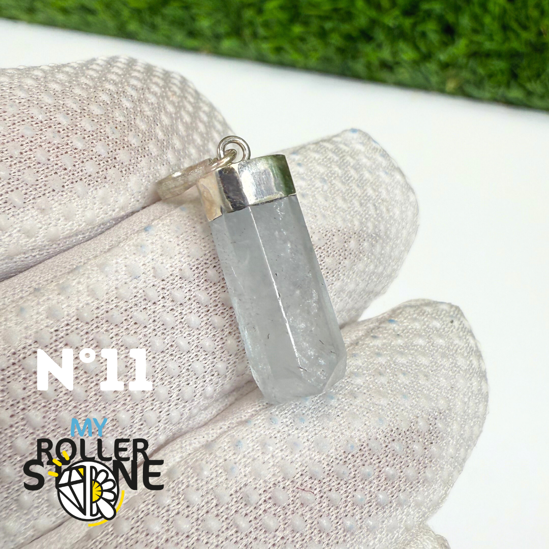 Pendentif Aigue-Marine et Argent