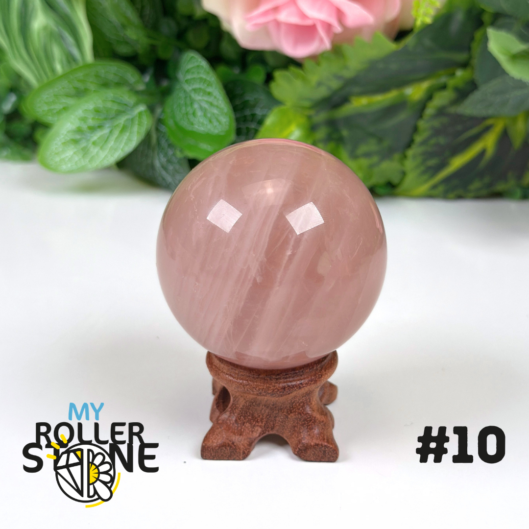 Sphère Quartz rose Étoilé