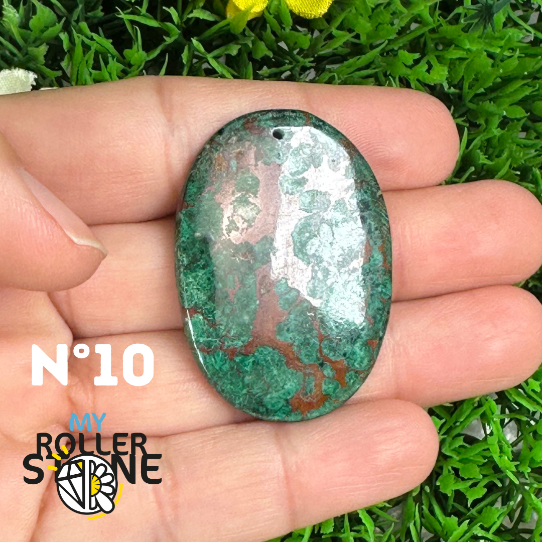 Pendentif Percé Chrysocolle