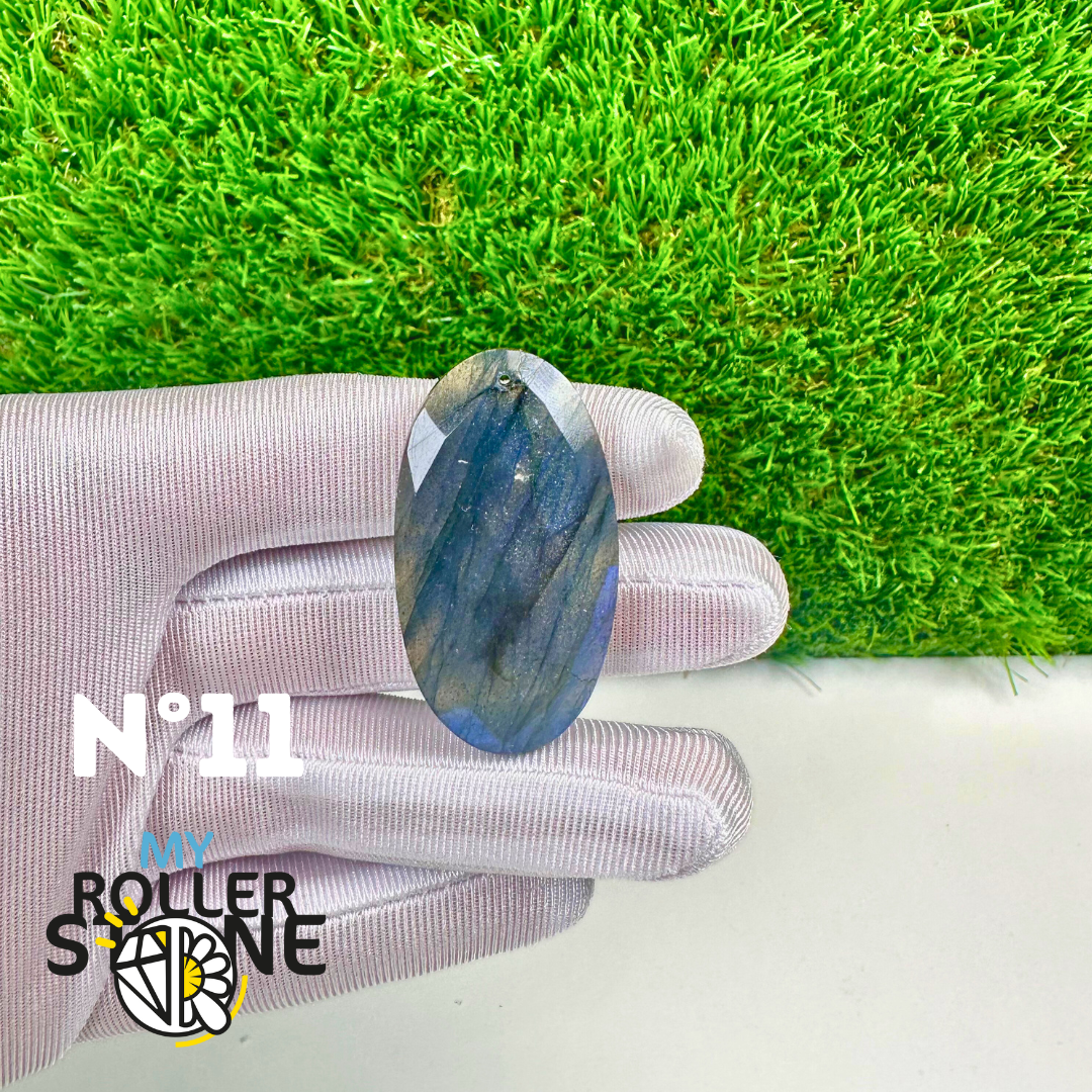 Pendentifs Labradorite blue fire Facettée 5A