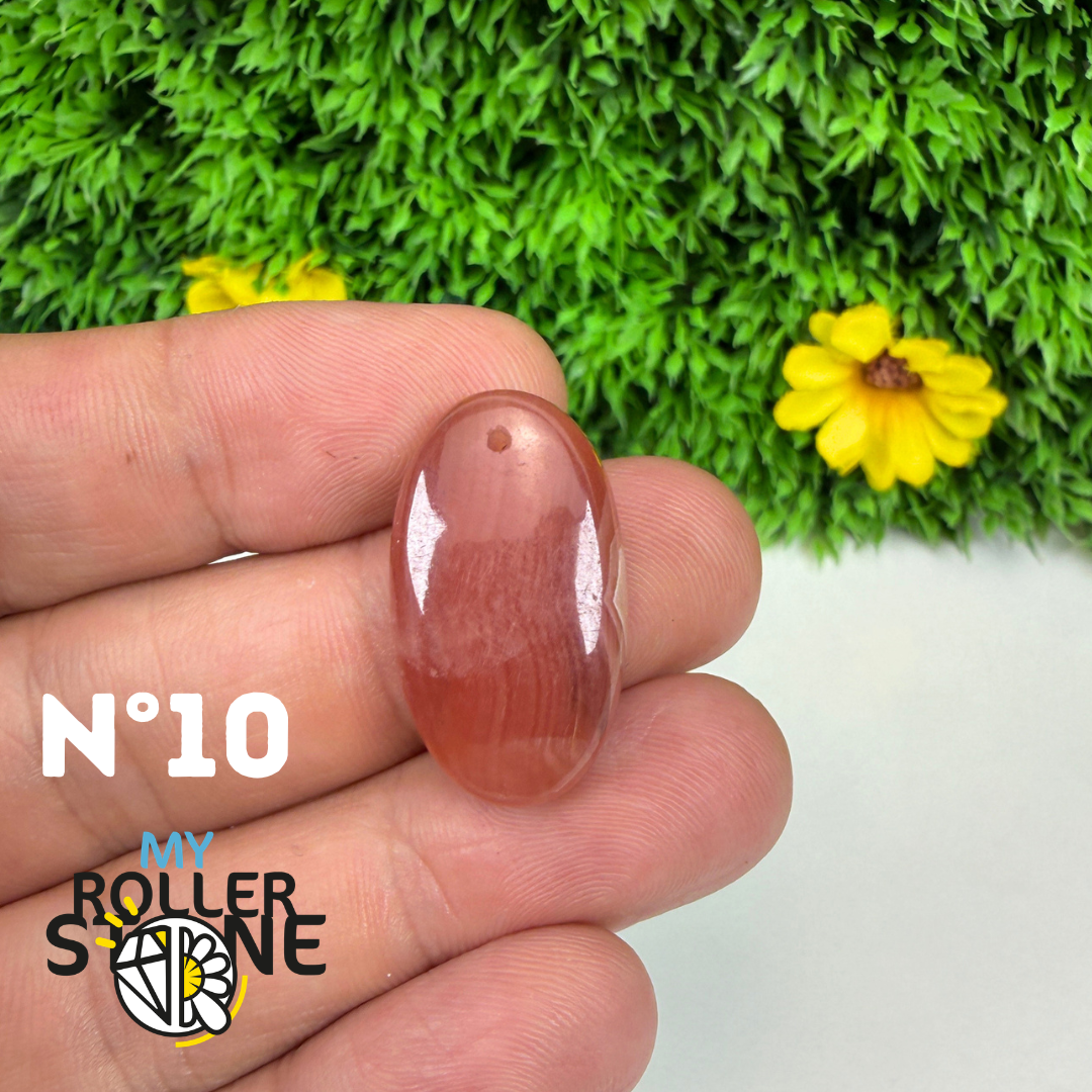 Pendentif percé Rhodochrosite Qualité gemme