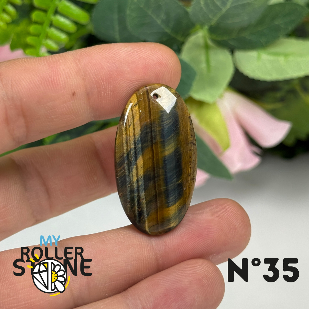 Pendentif Oeil de Faucon Percé 5A