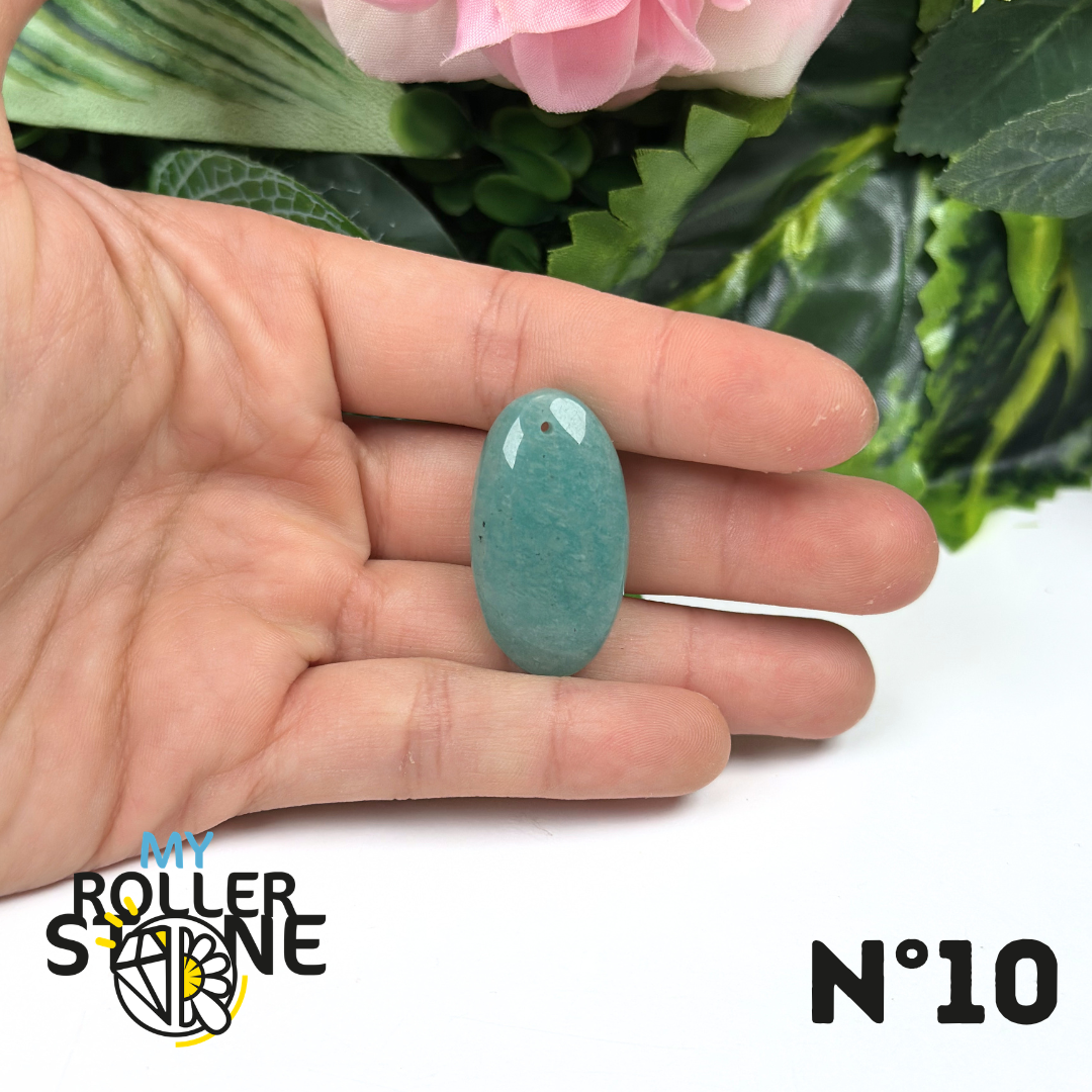 Pendentif Amazonite Brésil 5A