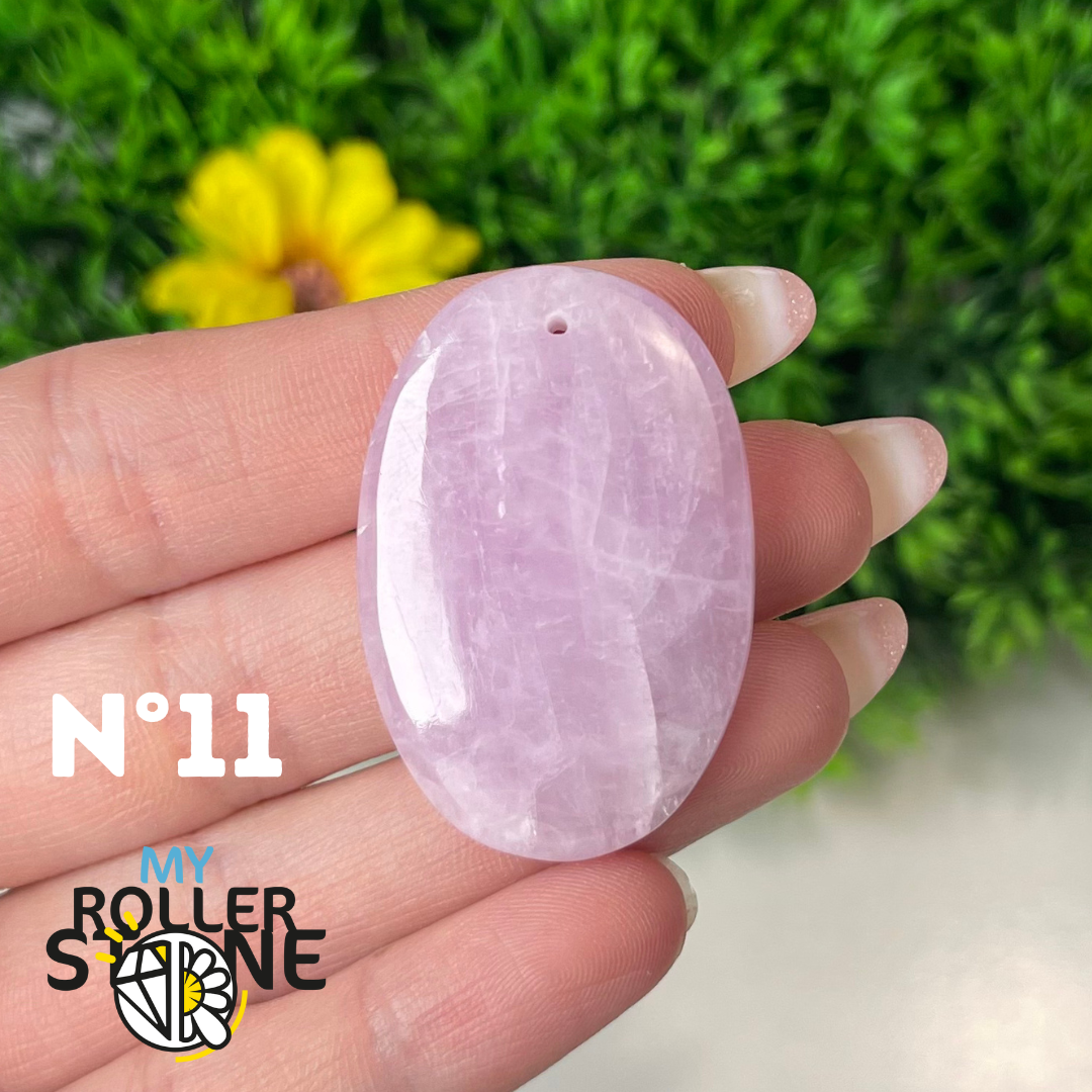 Pendentif Kunzite 5A percé