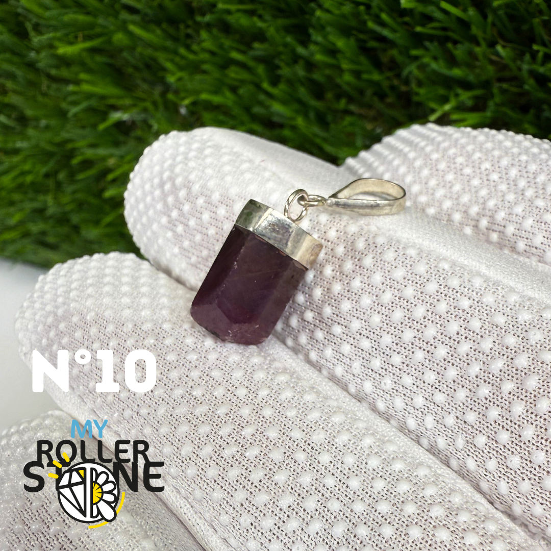 Pendentif Ruby et Argent