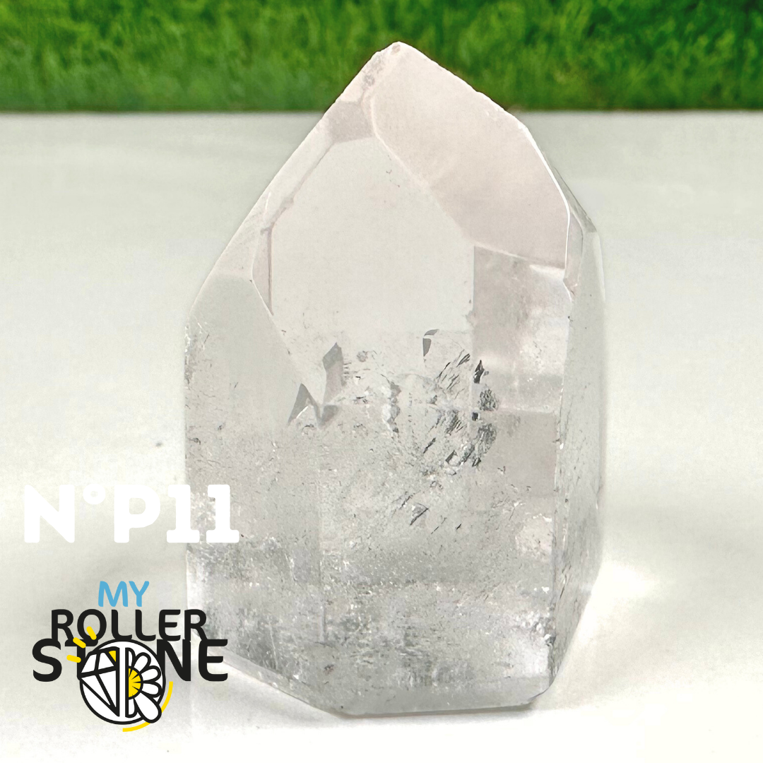 Pointe en Cristal de Roche Petite Taille