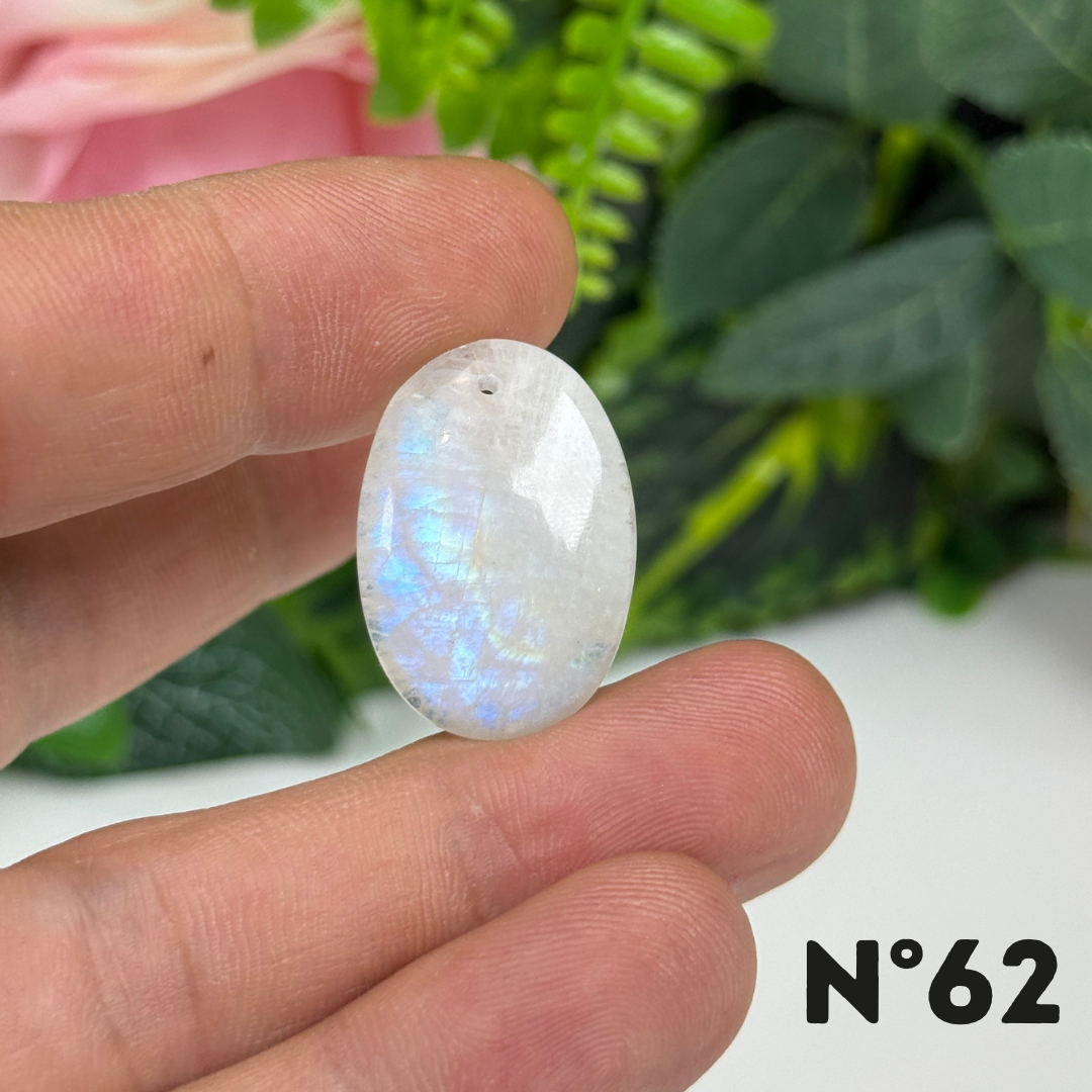 Pendentifs Pierre de lune Forme Libre 5A