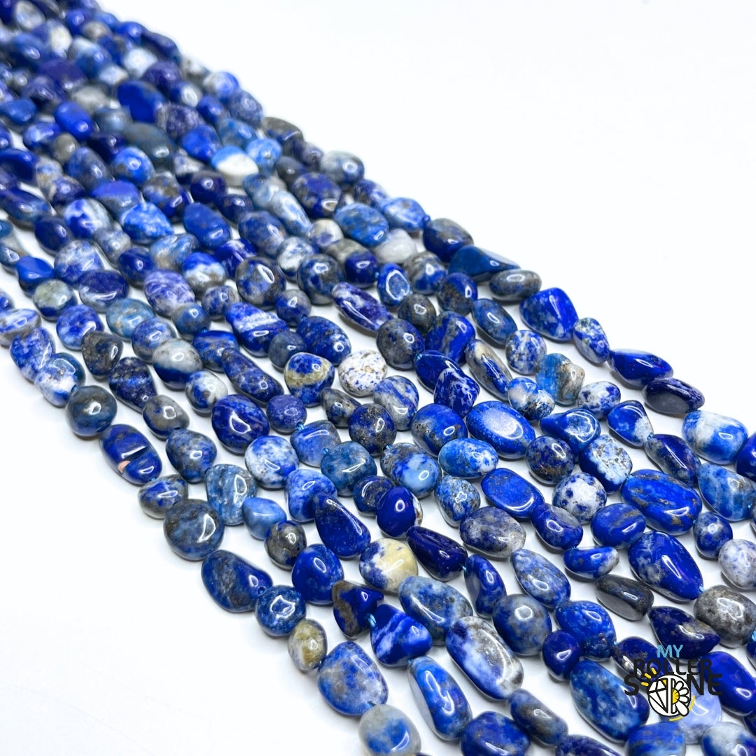 Perle Baroque en Lapis Lazuli