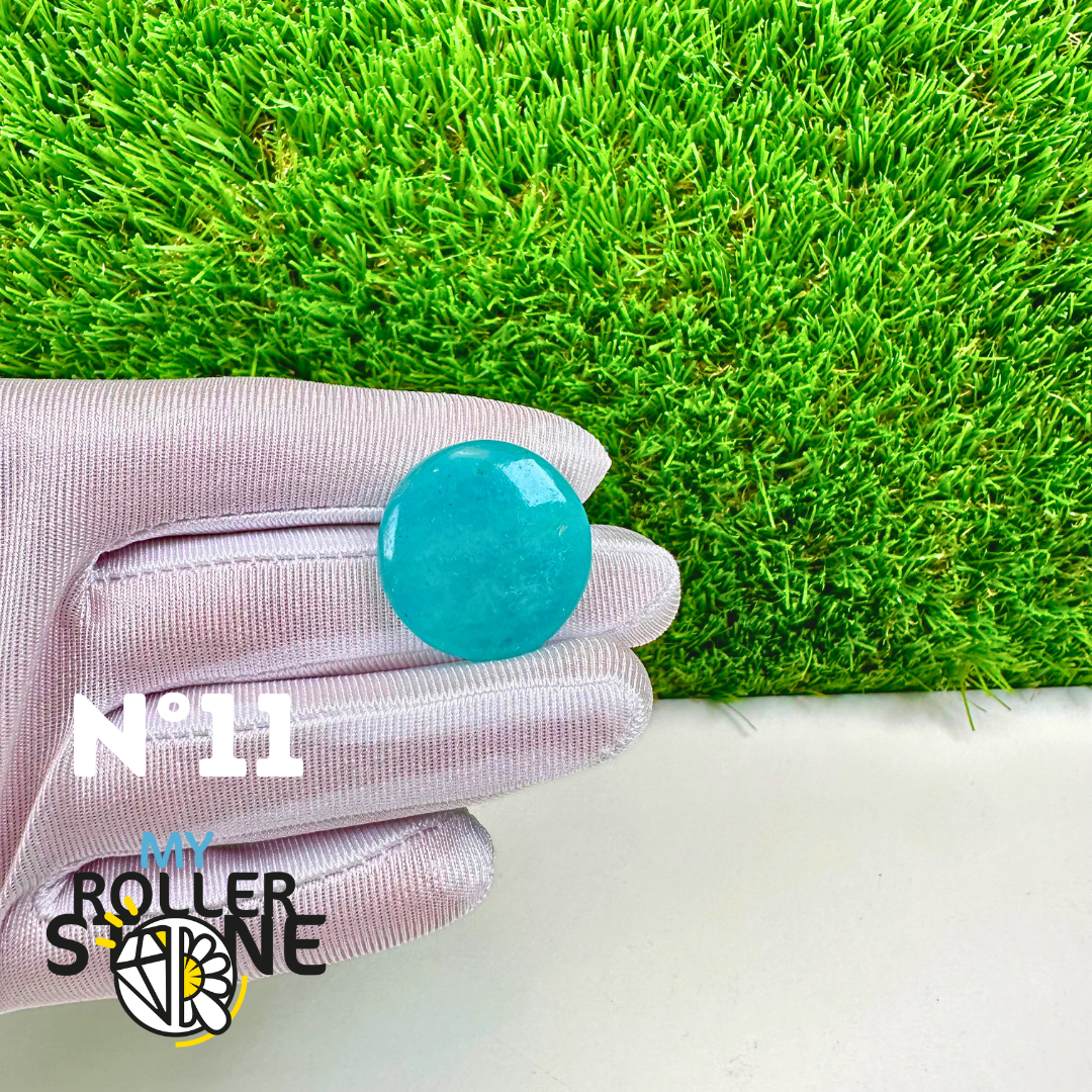 Pendentif Amazonite bleue