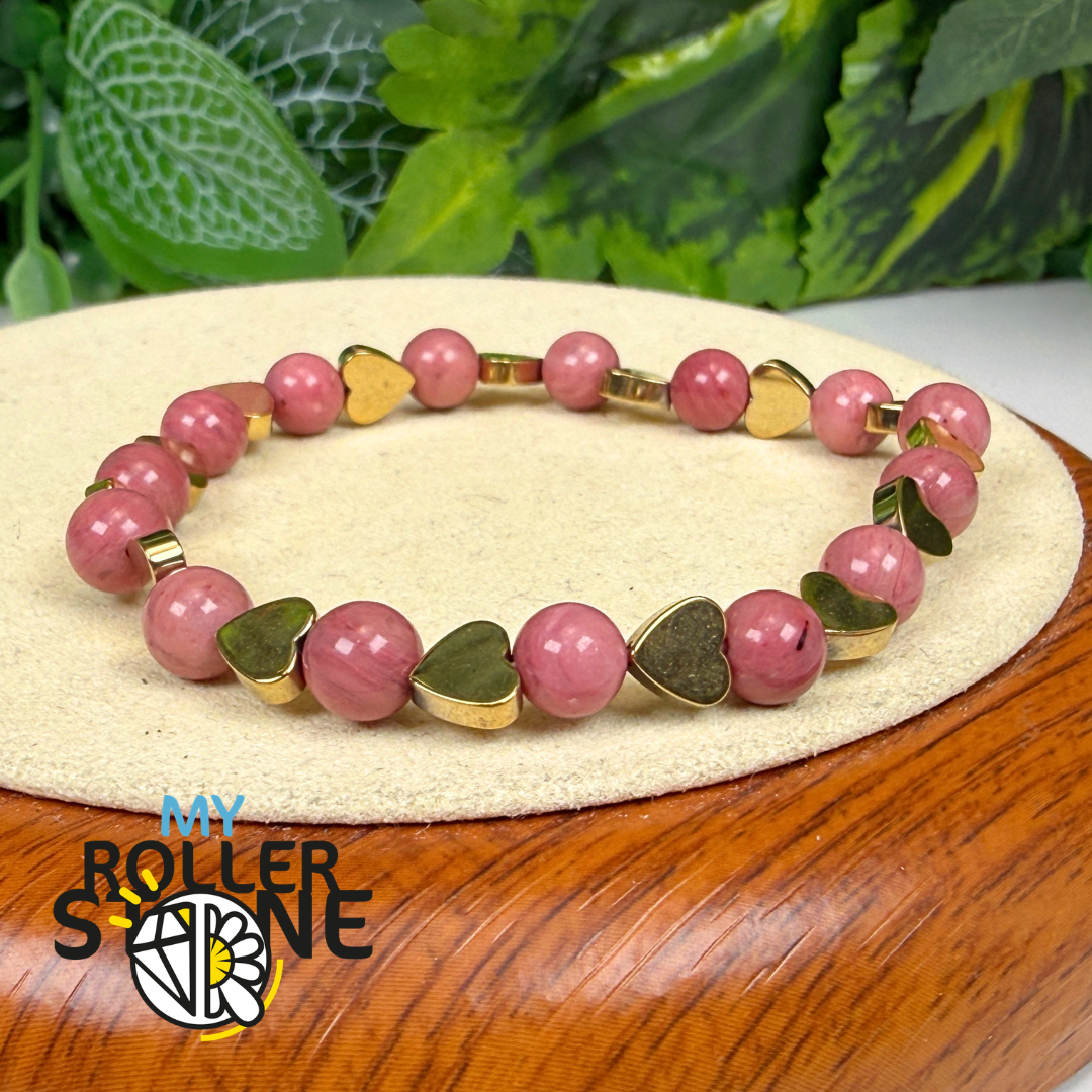Perle Coeur Hématite