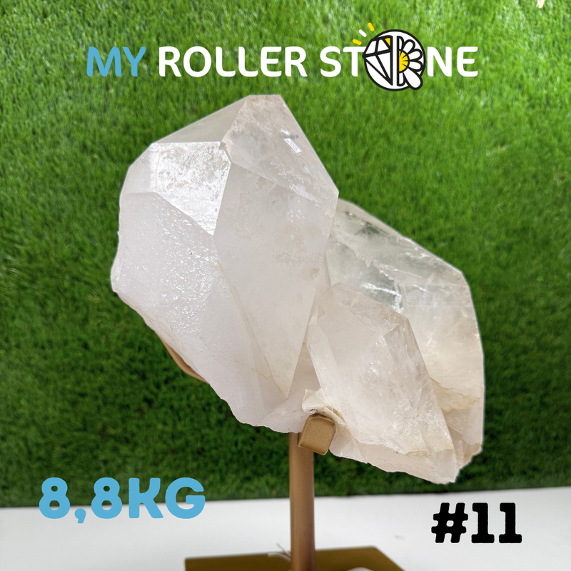 Cristal de roche sur Support #11