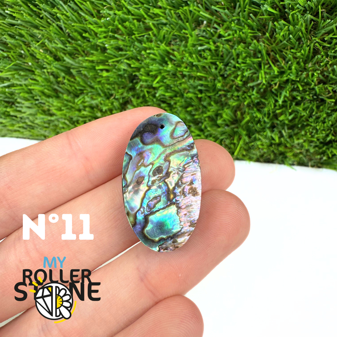 Pendentif en Abalone Forme Libre 5A