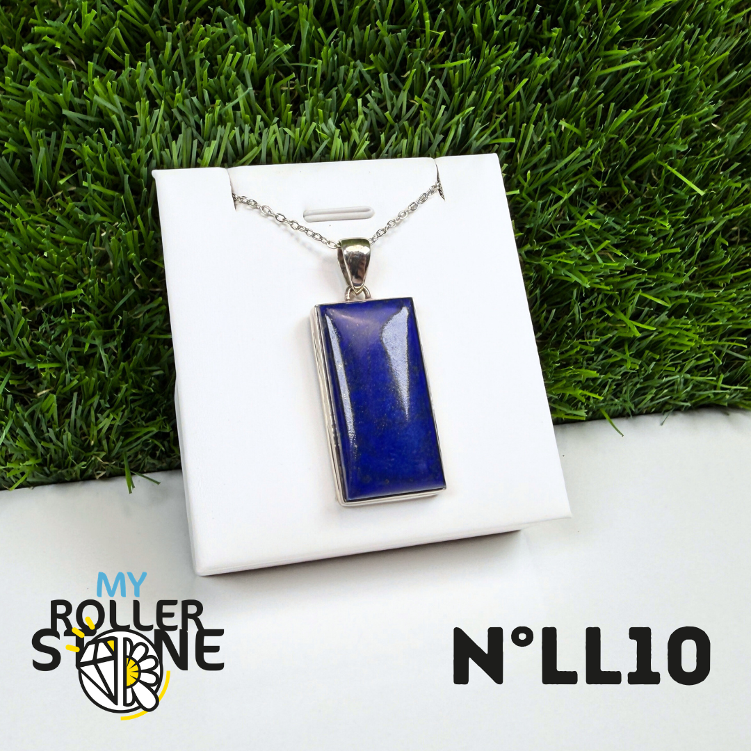 Pendentif Argent 925 Lapis Lazuli #10