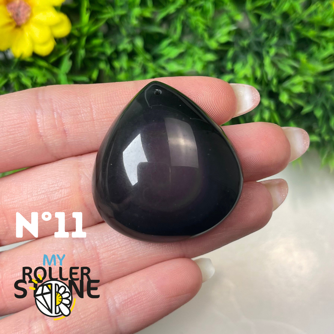 Pendentif Obsidienne Arc-en-Ciel 5A (Oeil céleste)