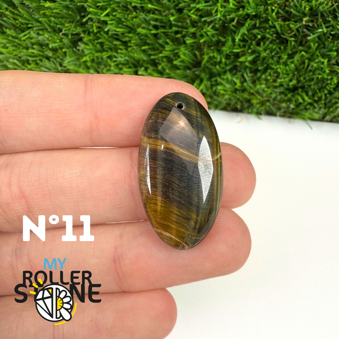 Pendentif Oeil de Faucon Percé 5A