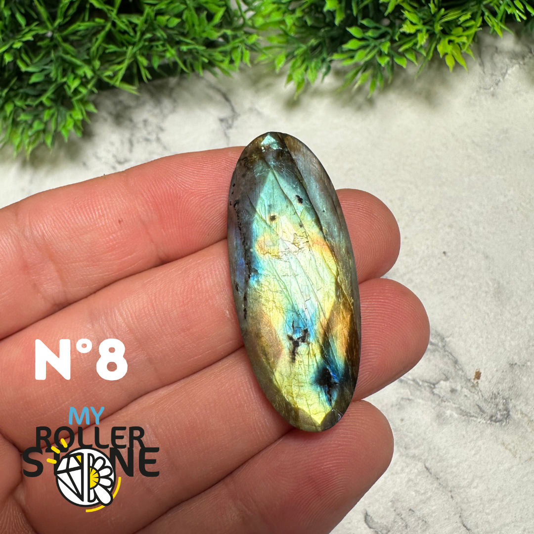 Pendentifs Labradorite forme Libre Facettée