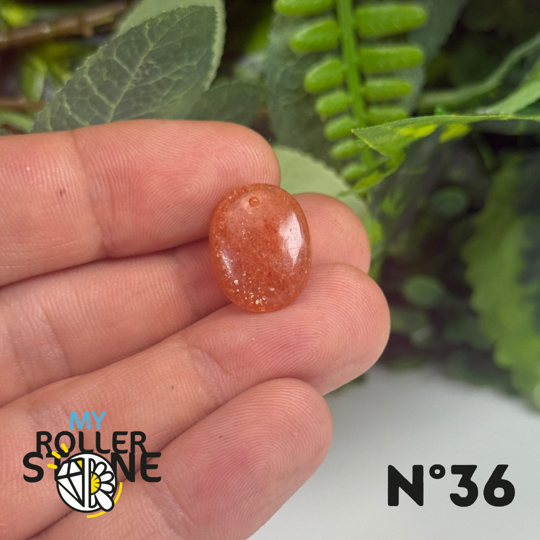 Petit Pendentifs Pierre de Soleil Forme Libre 5A