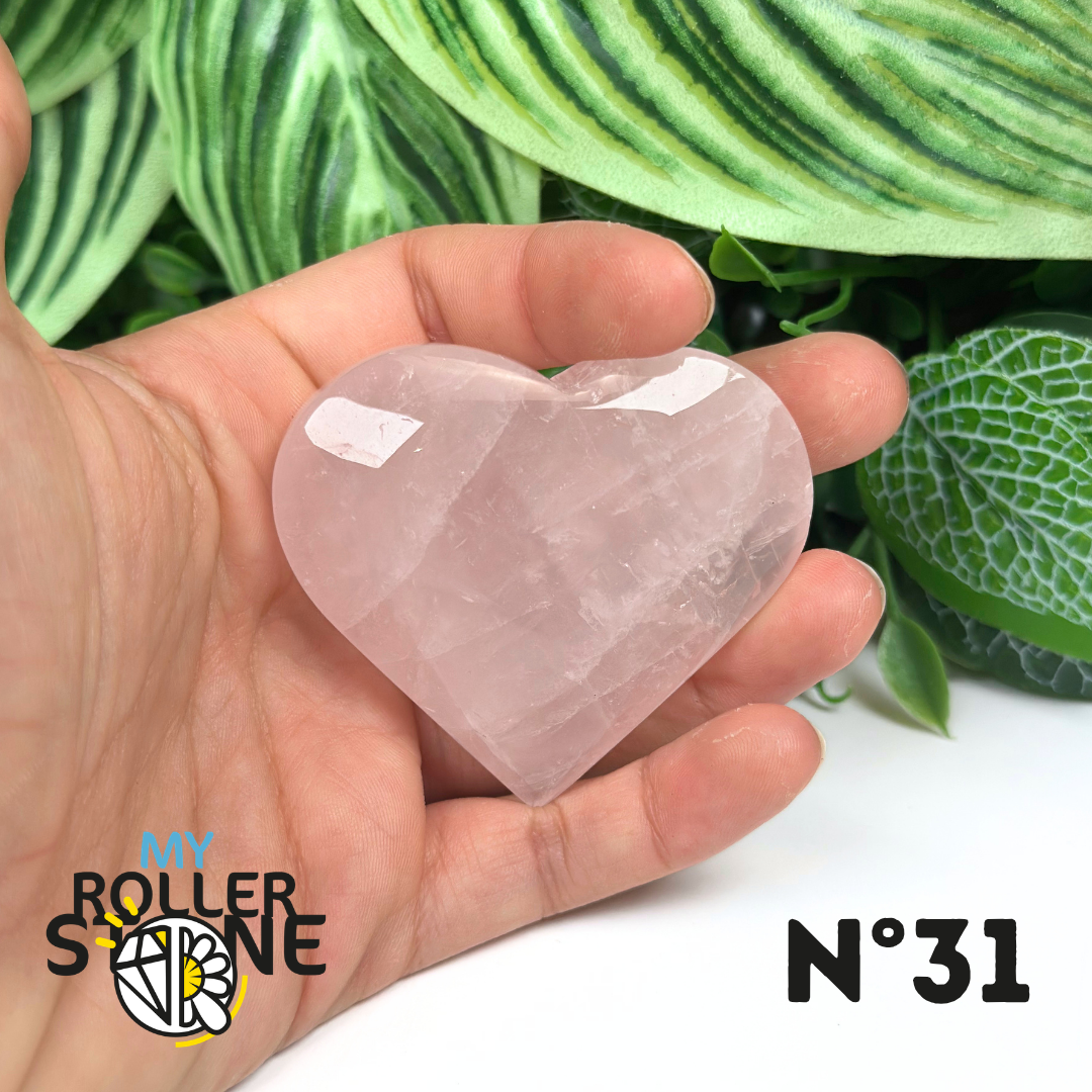 Cœur en Quartz rose