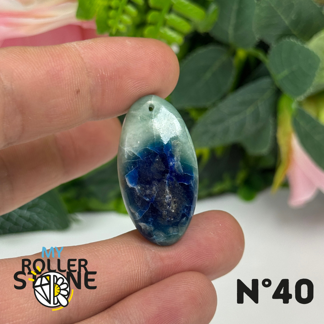 Pendentif Afghanite Percé 5A