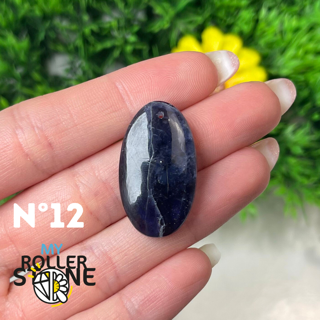 Pendentif Iolite Sunstone 5A