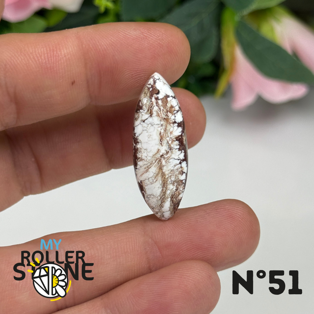 Pendentif en Magnésite « Cheval Sauvage »