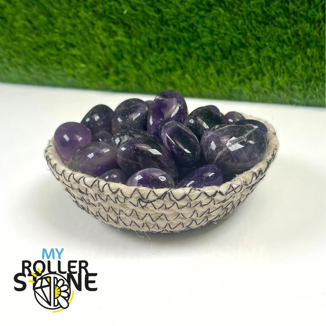 Pierres Roulées Améthyste (Taille moyenne)
