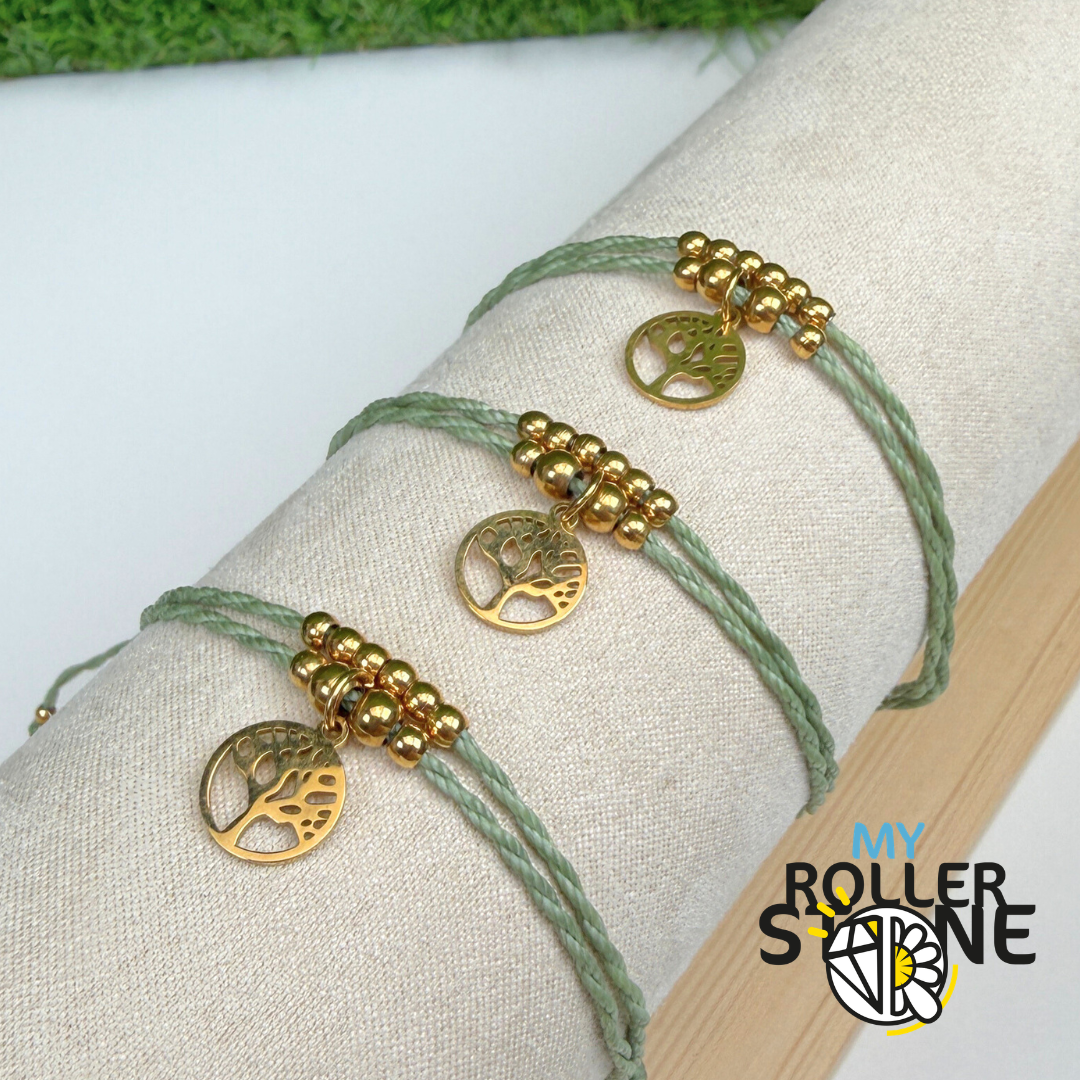 Bracelet Arbre de vie réglable Acier inoxydable