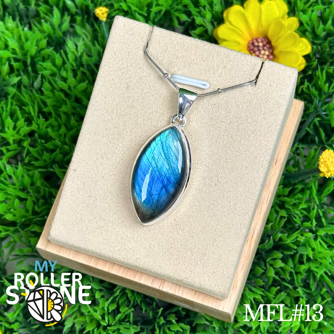 Pendentif en argent Labradorite