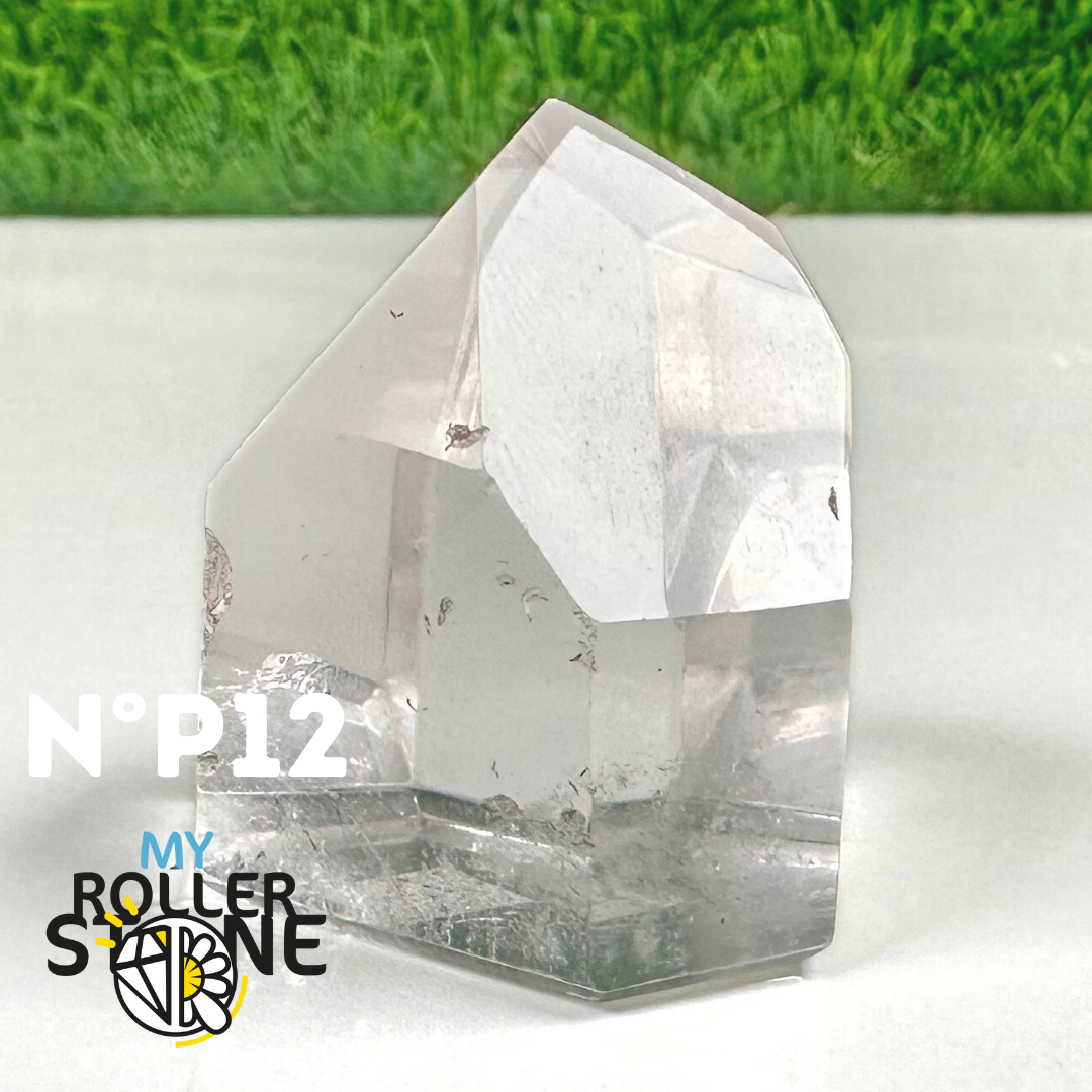 Pointe en Cristal de Roche Petite Taille