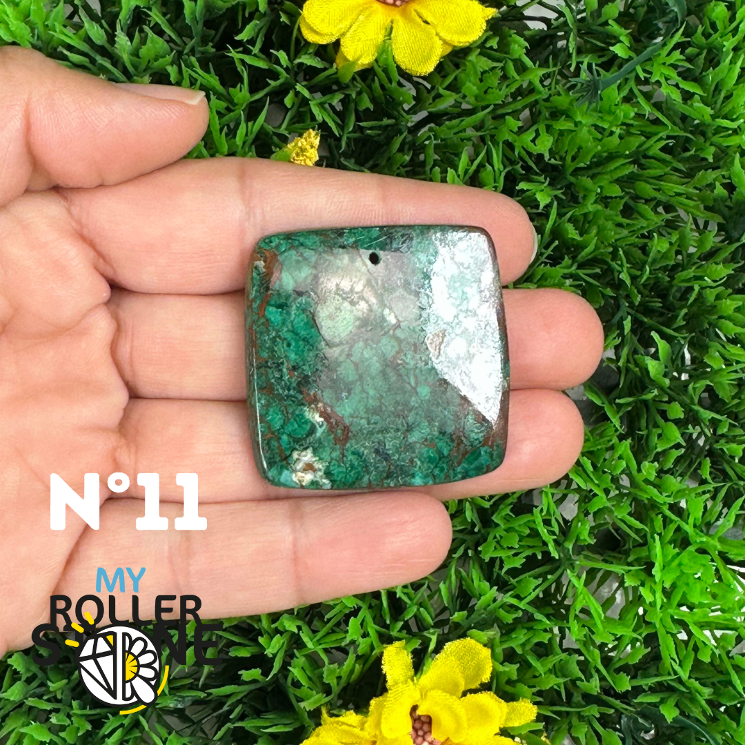 Pendentif Percé Chrysocolle