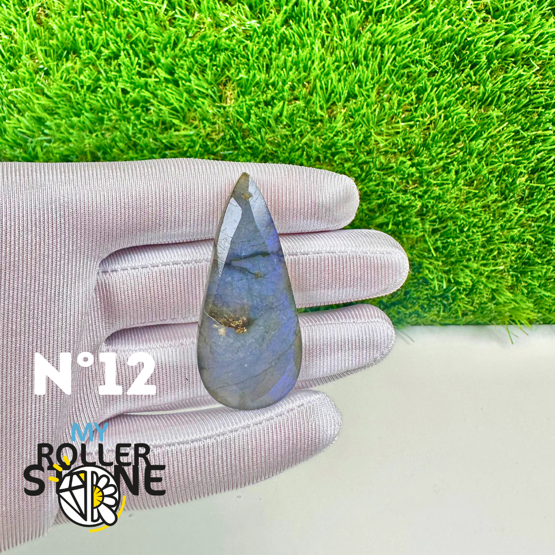 Pendentifs Labradorite blue fire Facettée 5A