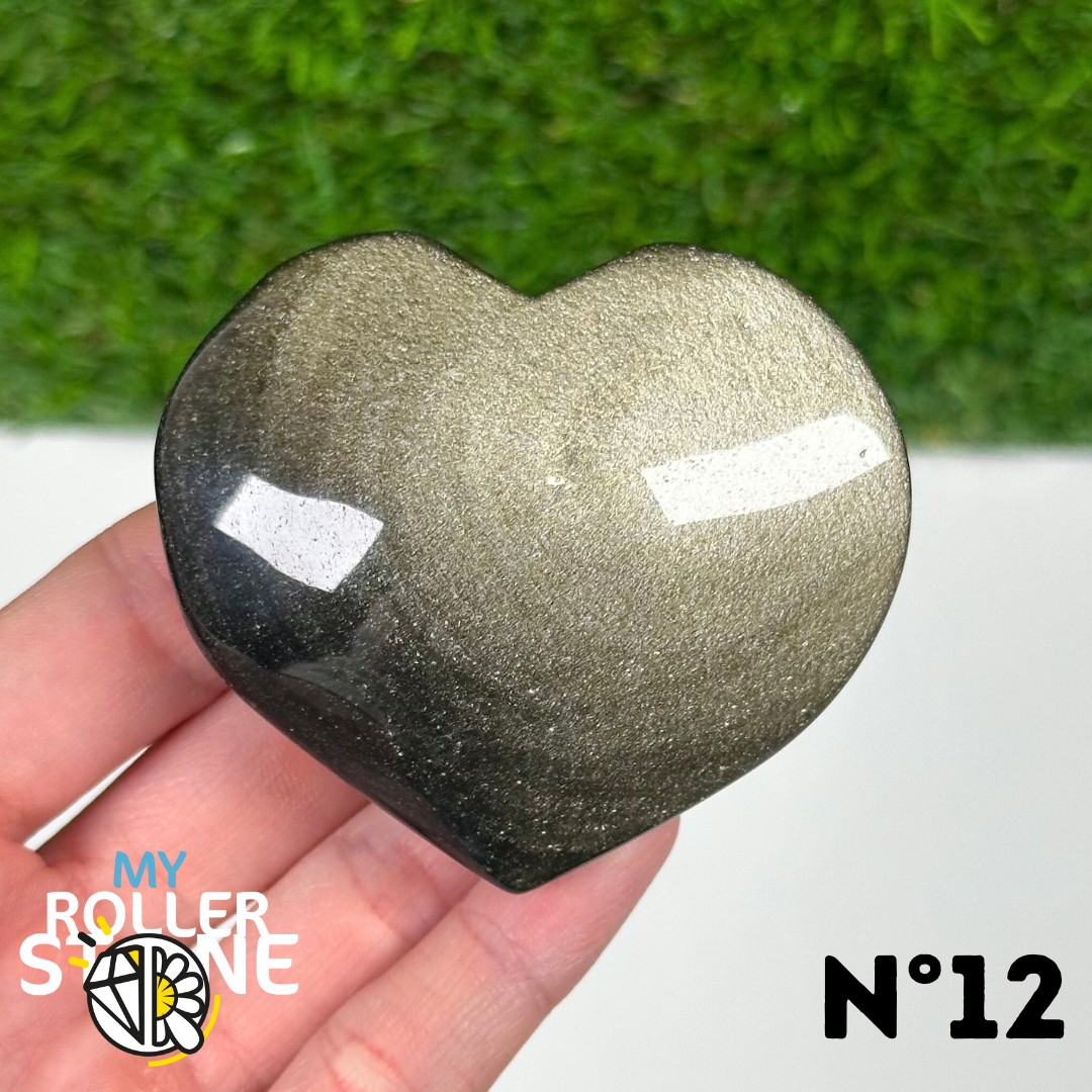 Coeur Obsidienne Dorée
