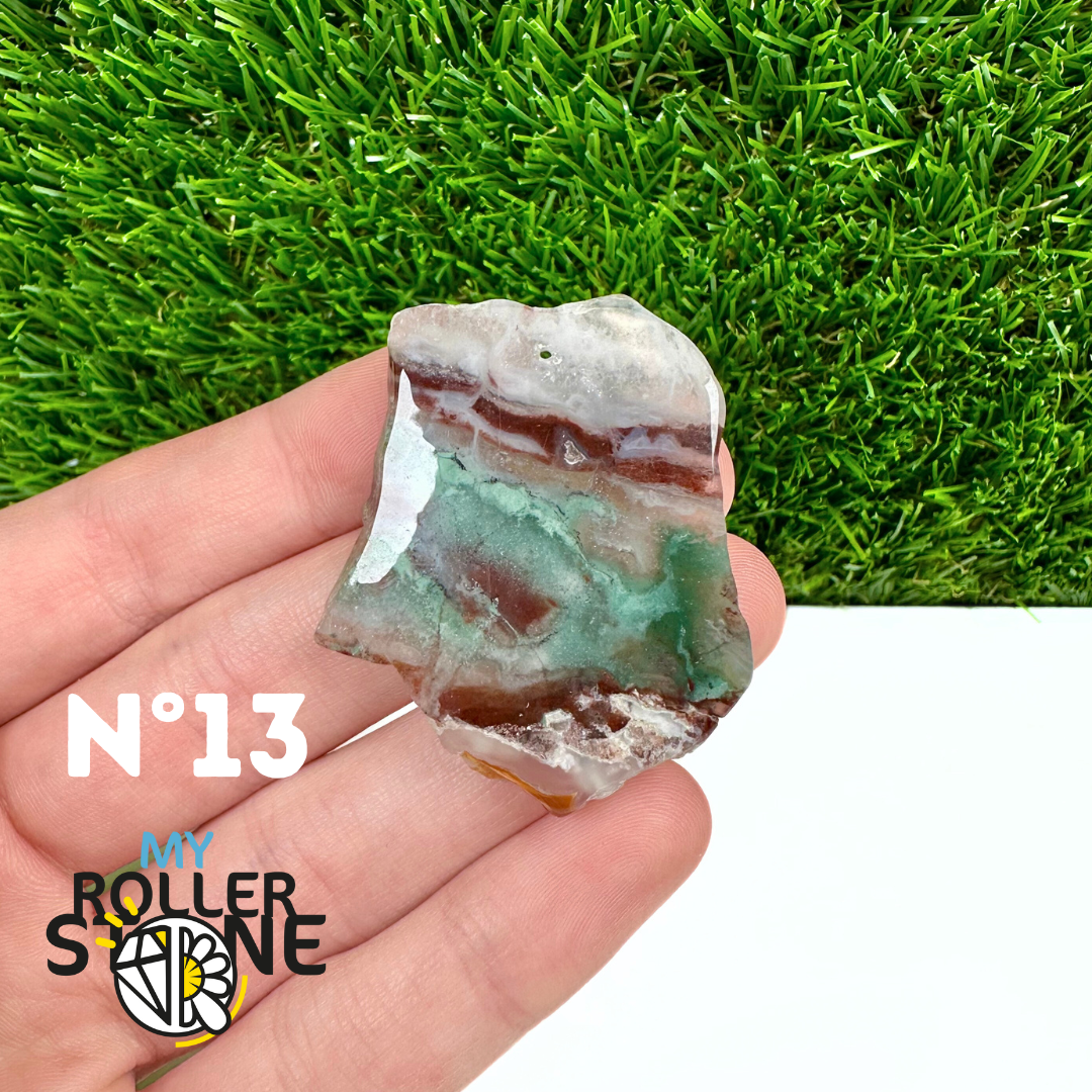 Pendentif Percé Aquaprase tranche 5A