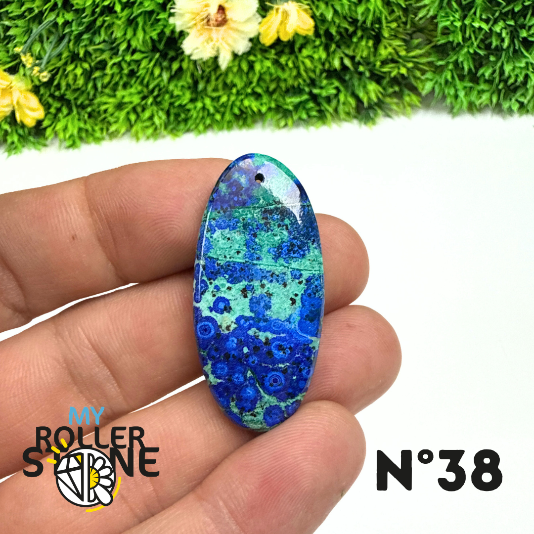 Pendentif Azurite Malachite 5A