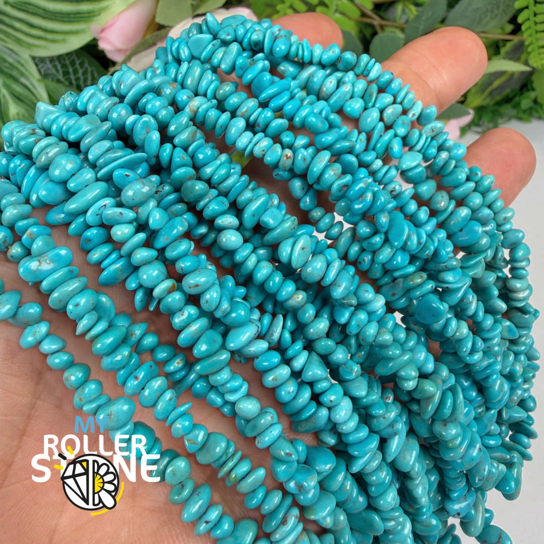 Perle Turquoise Kingman Chips