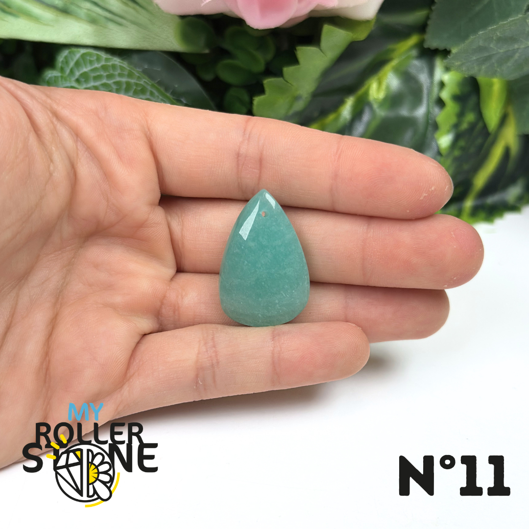 Pendentif Amazonite Brésil 5A