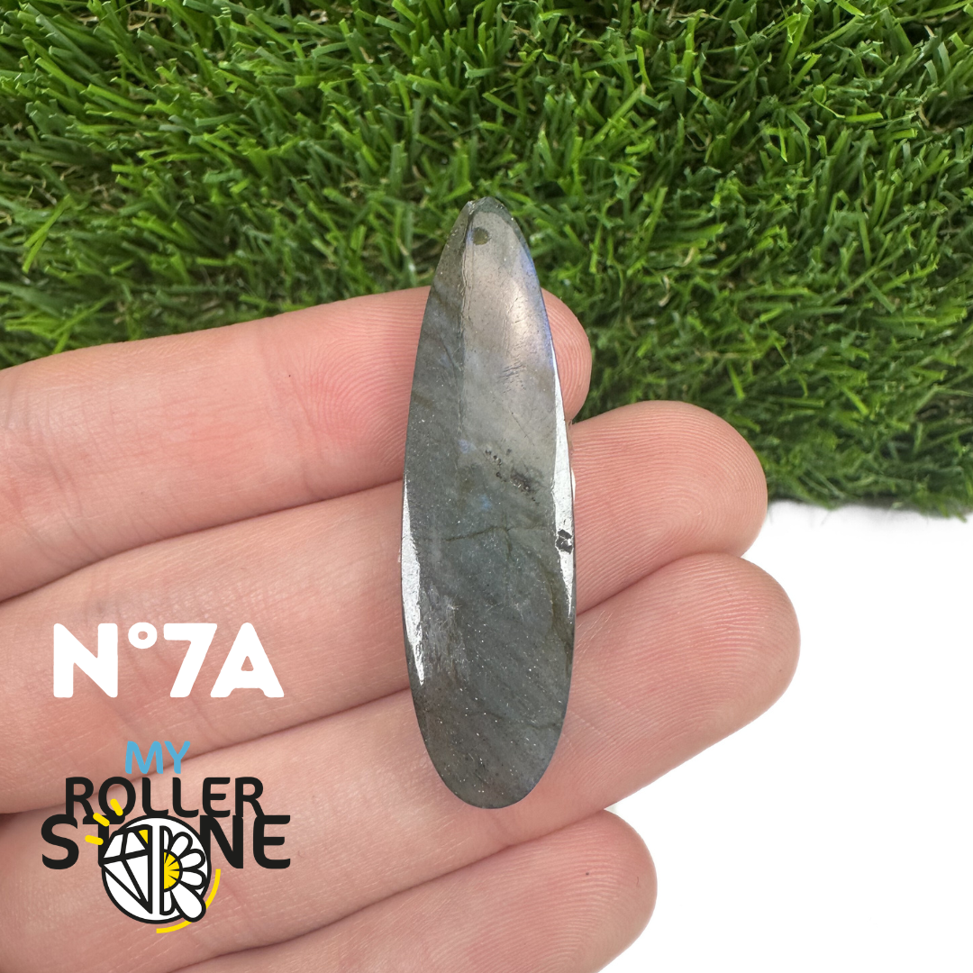 Pendentif Percé Labradorite Goutte