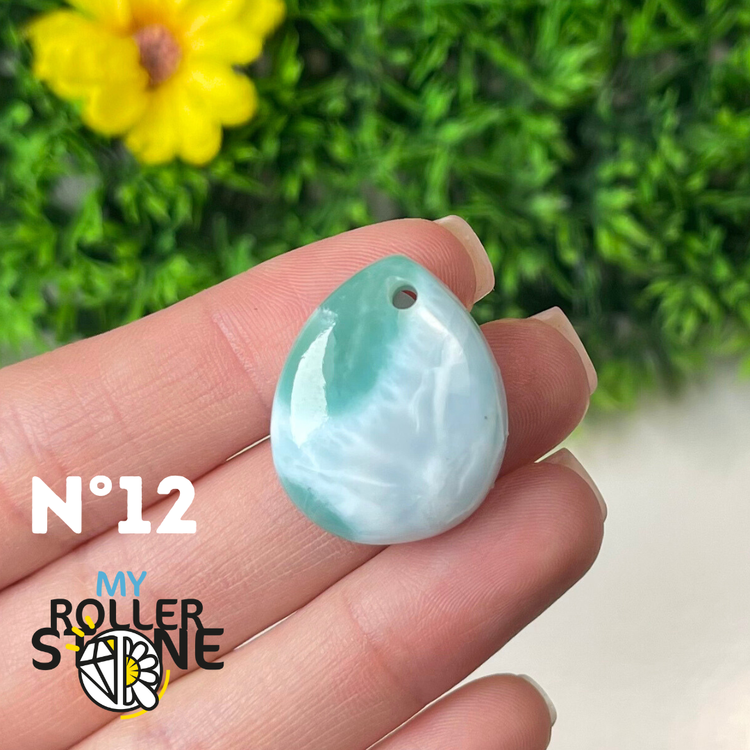 Pendentif Larimar 5A percé