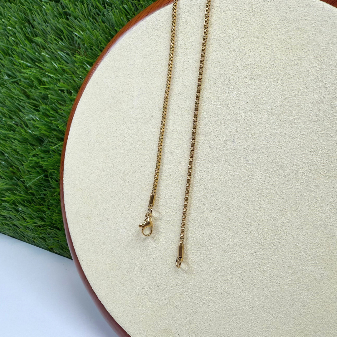 Chaine Vénitienne en Acier inoxydable ( 3 couleurs )